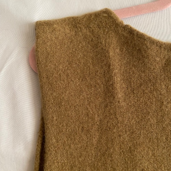 Irelands Eye Sanderling Jumpsuit, Merino Wool, Olive, Size Medium (US 6-8) - Picture 7 of 9